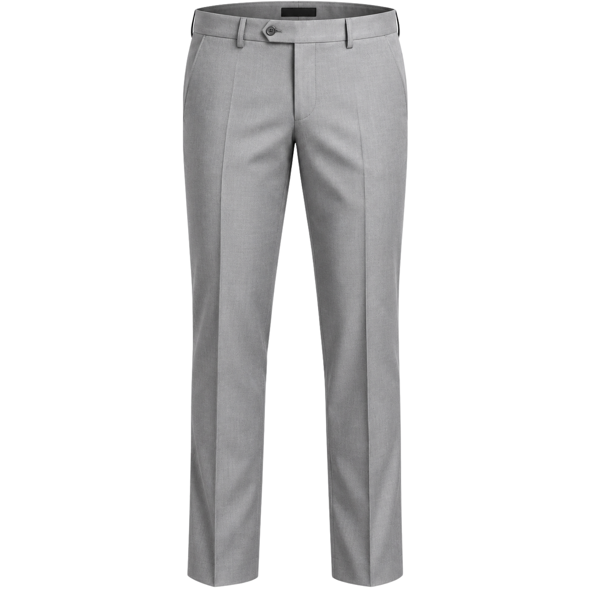 Tailored Light Grey Wool Trousers | Rivenor Velow
