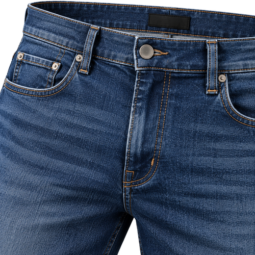 Classic Indigo Straight-Fit Jeans | Rivenor Velow